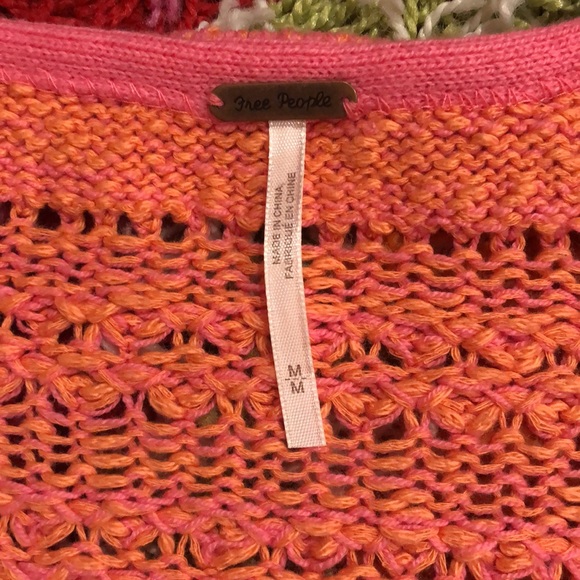 Free People Hot Tropics chunky knit sweater, M - Picture 6 of 9